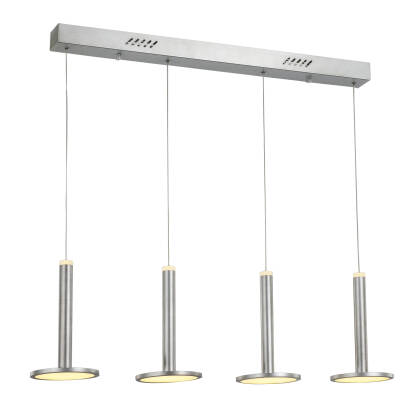 Italux lampa wisząca Oliver MD17033012-4B S.NICK nikiel satynowy LED 48W 3000K 88cm