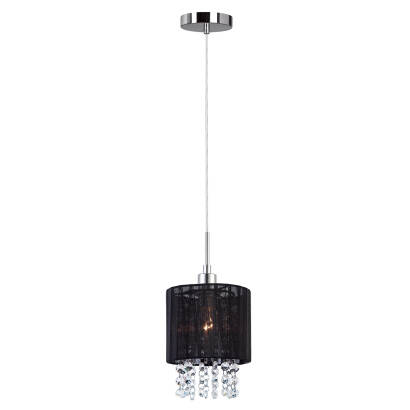 Italux lampa wisząca Astra BK MDM1953-1 BK czarna 14cm