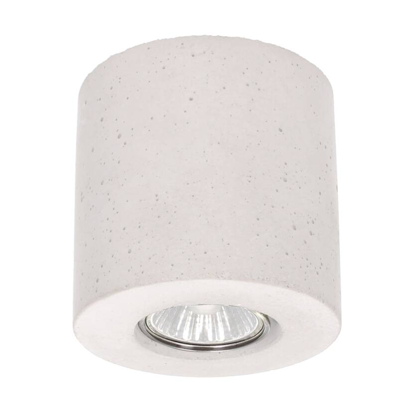 Spot Light 2566137 Concretedream Round oprawa natynkowa biały beton LED 1xGU10 6W IP20 10cm