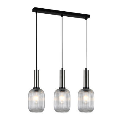 Italux Antiola PND-5588-3M-SC+CL lampa wisząca nowoczesna 62cm IP20 3xE27 40W