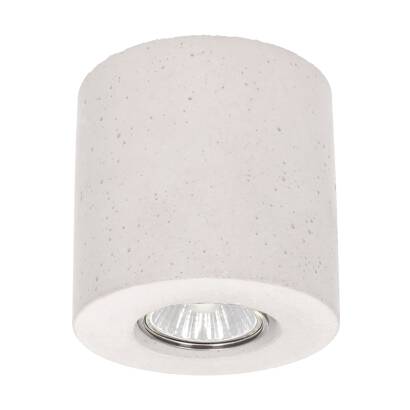 Spot Light 2066137 Concretedream Round oprawa natynkowa biały beton 1xGU10 6W IP20 10cm