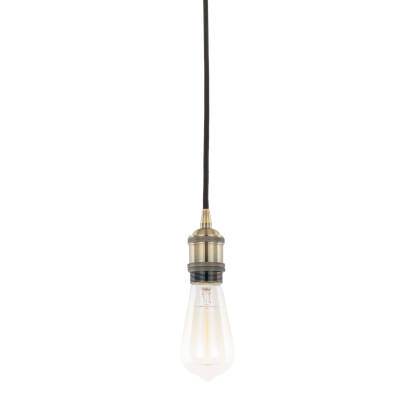 Italux lampa wisząca Classo DS-M-034 ANTIQUE BRASS E27