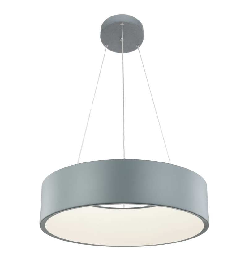 Light Prestige Malaga LP-622/1P GREY lampa wisząca nowoczesna 45cm