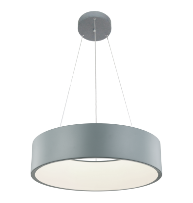 Light Prestige Malaga LP-622/1P GREY lampa wisząca nowoczesna 45cm