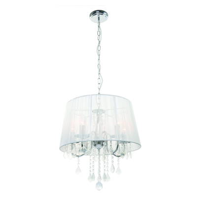 Light Prestige Mona 5 LP-5005/5P srebrna lampa wisząca 5x40W E14 45cm