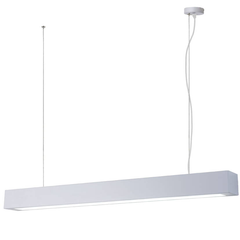 Light Prestige Ibros LP-7001/1P WH-93 24/4 lampa wisząca biała LED 24W 4000K IP44 93cm