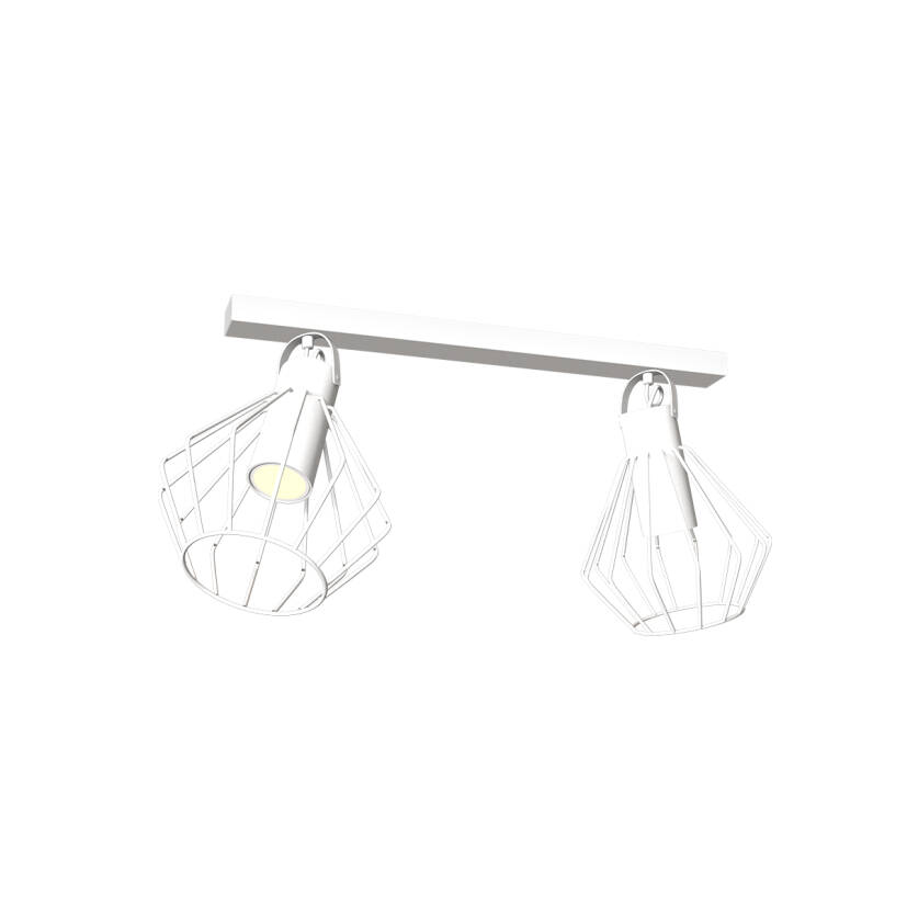 Milagro NIKO WHITE MLP4664 plafon lampa sufitowa 2xGU10 40cm