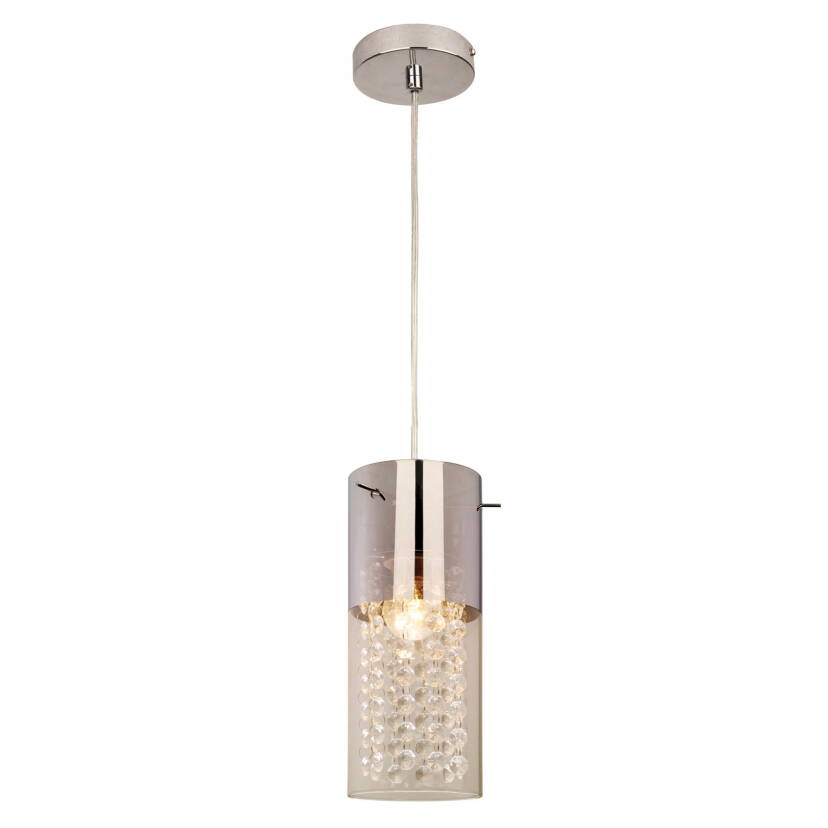 Light Prestige Zara 1 LP-5221/1P lampa wisząca srebrna 1x40W E14 10cm