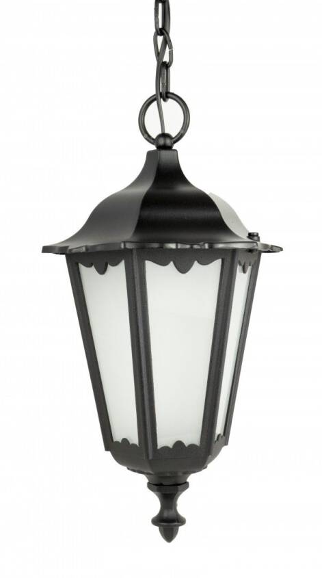 SU-MA Retro Classic K 1018/1/D lampa wisząca czarna IP43