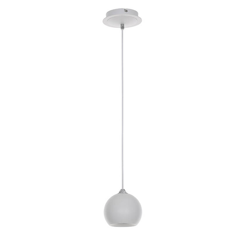 Italux lampa wisząca James WH FH5951-BCB-120 WH biała 12cm