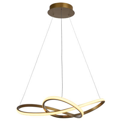 Italux lampa wisząca Vita MD17011010-2A GOLD złota LED 60W 70cm