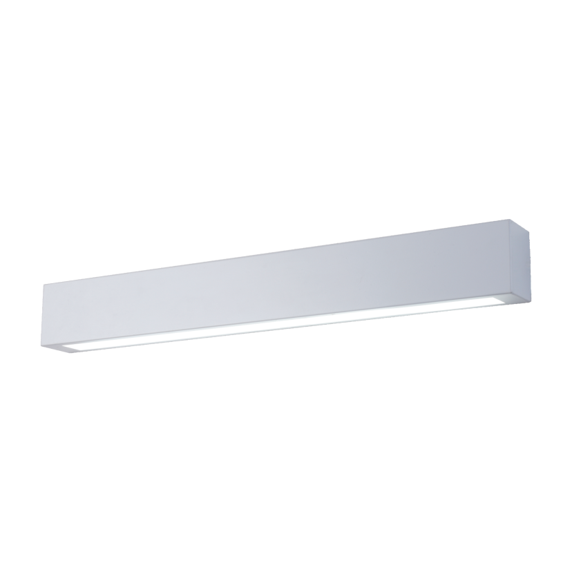 Light Prestige Ibros LP-7001/1C WH-63 18/3 plafon lampa sufitowa biała LED 18W 3000K IP44 63cm