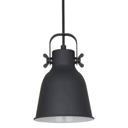 Italux Lavare MD-HN82608-1-BK+WH lampa wisząca E27 16cm IP20 