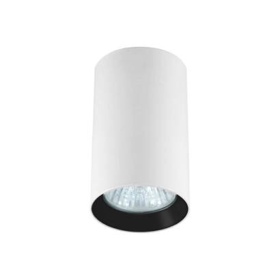 Light Prestige Manacor LP-232/1D - 90 WH/BK oprawa stropowa oczko białe z czarnym 1x50W GU10 9cm