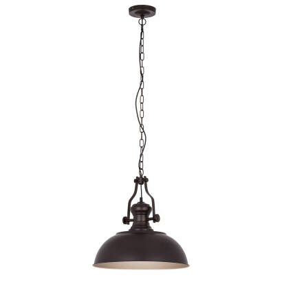 Italux lampa wisząca Rosalia MDM-2646/1 BR+GD loftowa 41 cm