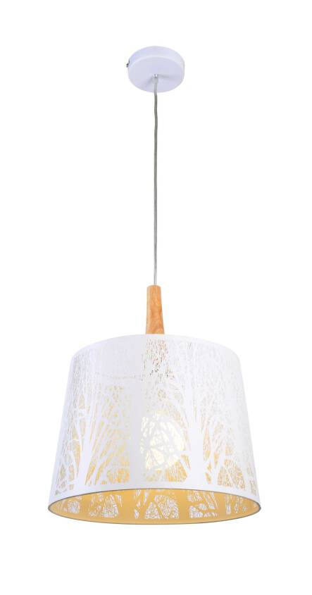 Maytoni Lantern MOD029-PL-01-W lampa wisząca 1xE27 35 cm