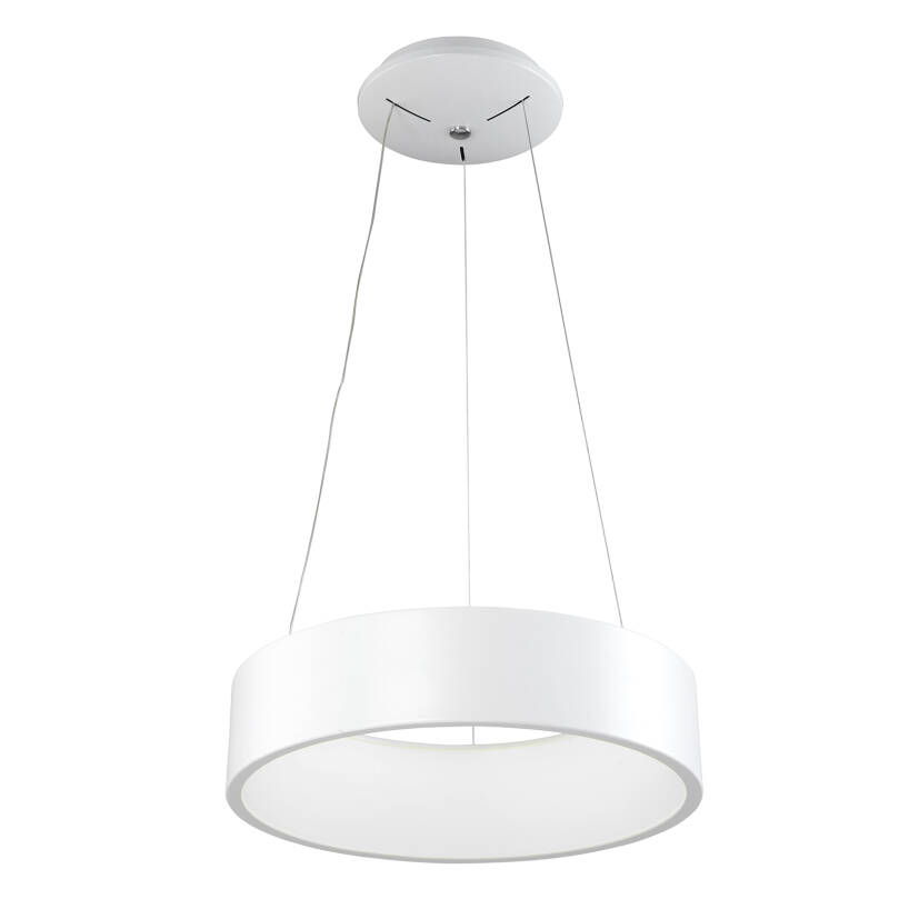 Italux Chiara 3945-832RP-WH-3 lampa wisząca biały 45,5cm IP20 LED 32W 3000K