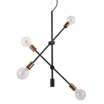 Italux lampa wisząca Edmond MD-BR-262002-D4-G/B 