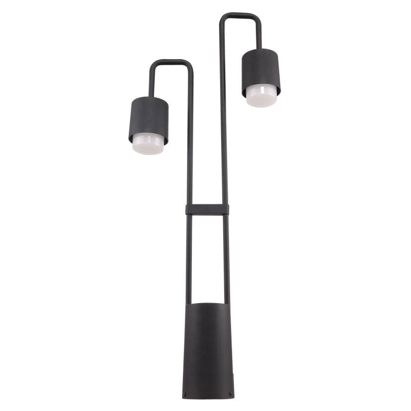 Italux lampa stojąca Sorano C49/80/BK-9 czarna IP44 LED 80cm