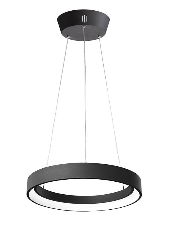 Italux lampa wisząca Regallo MD1202606-1B BK czarna LED 38W 60cm