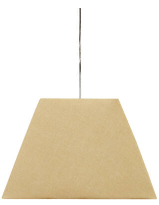 Candellux STANDARD 31-10018 lampa wisząca geometryczny kształt abażura kremowy 1X60W E27 35 cm