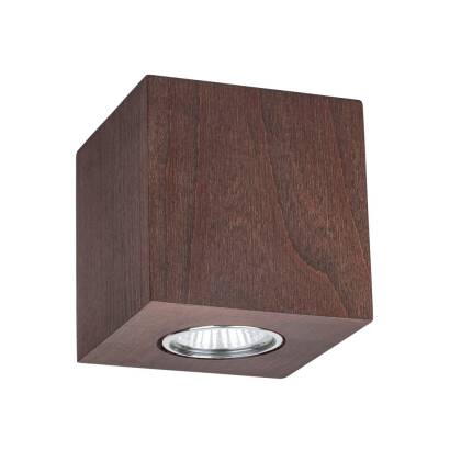 Spot Light 2566376 Wooddream Round plafon lampa sufitowa 3xLED GU10 5 W Orzech 18cm