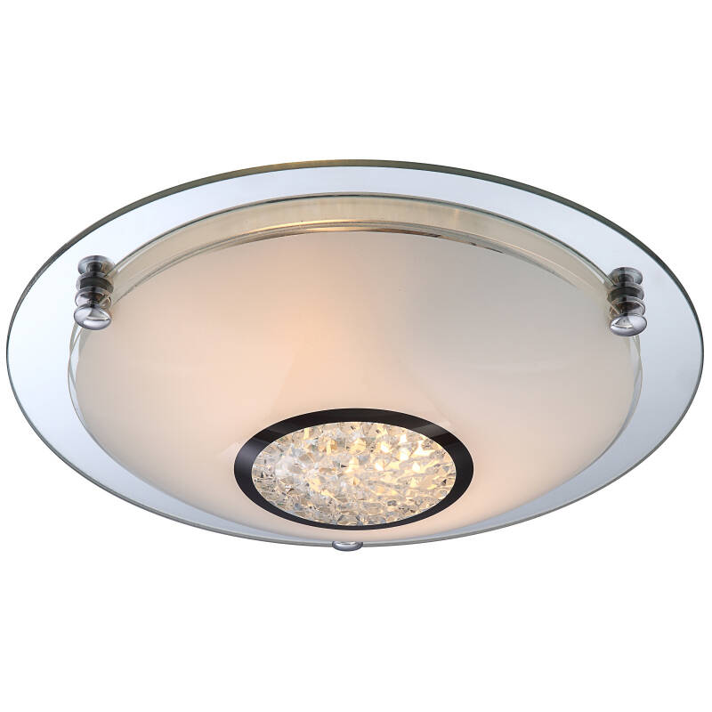 Globo plafon lampa sufitowa Edera 48339-2 chrom 31,5cm