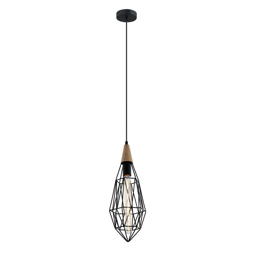 Italux lampa wisząca Maelle MDM-2595/1S BK czarna