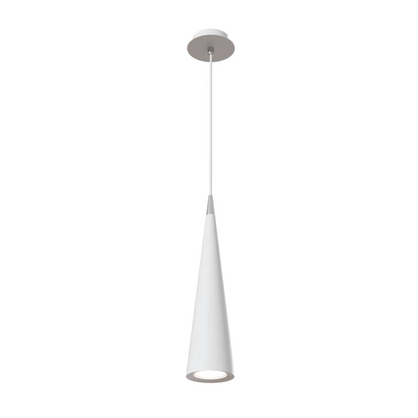 Maytoni Nevill P318-PL-01-W  lampa wisząca biała 1xGU10 50W 10 cm