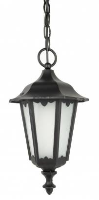 SU-MA Retro Midi K 1018/1/M lampa wisząca czarna E27 IP43