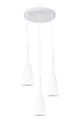 Light Prestige Solin 3 LP-181/3P WH lampa wisząca biała 3x60W E27 100cm