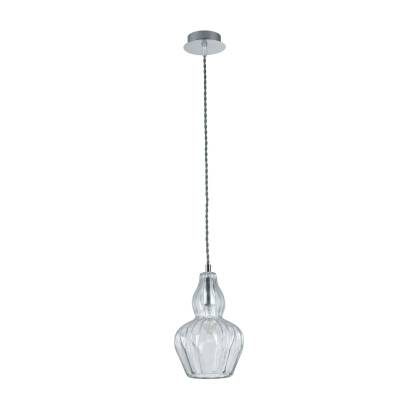 Maytoni Eustoma MOD238-PL-01-TR lampa wisząca nikiel 1xE14 40W 16 cm