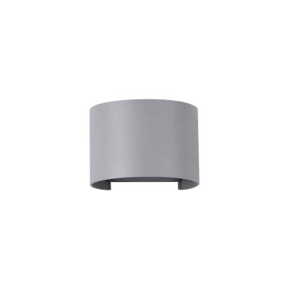 Maytoni Fulton O573WL-L6GR kinkiet lampa ścienna LED 6W 3000K szary 13,5cm IP54