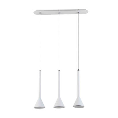 Italux lampa wisząca Anela WH FH31793-AJ13 WH biała LED 57cm