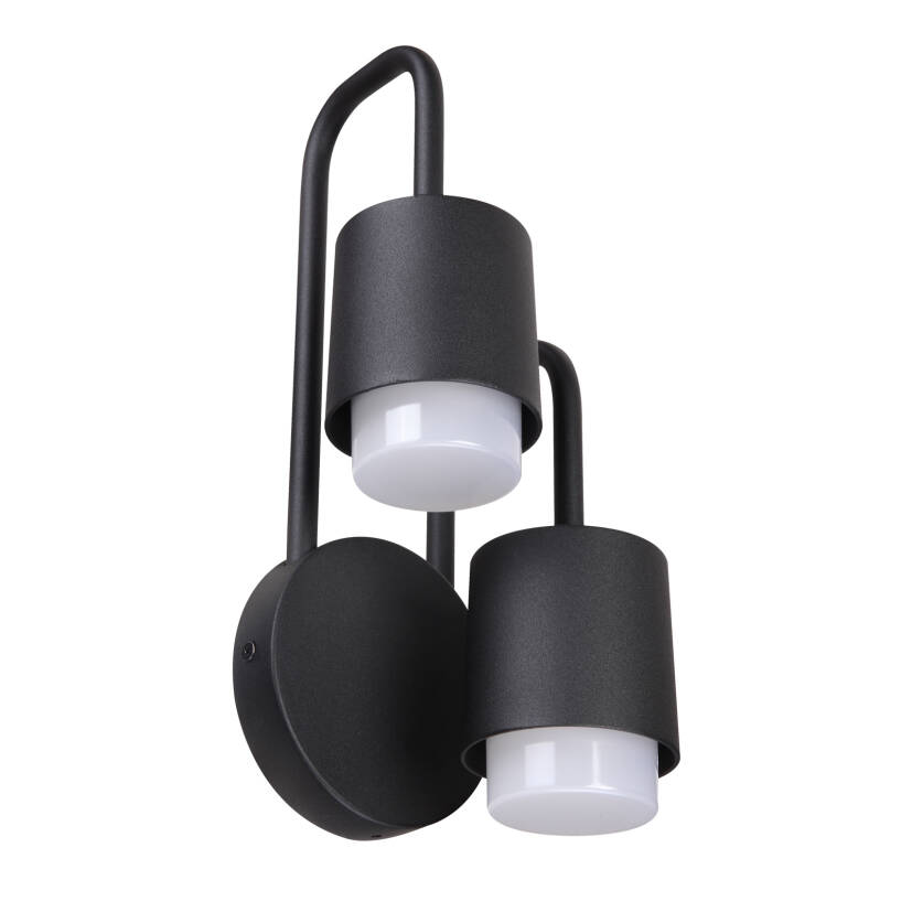 Italux kinkiet lampa ścienna Sorano C49-2/BK-9 IP44 LED