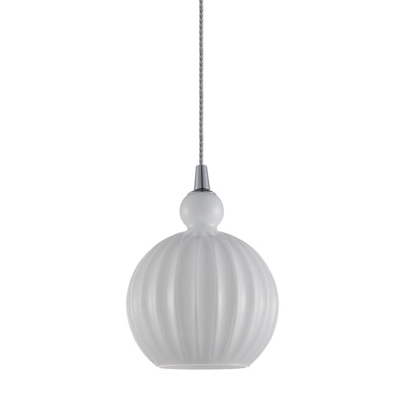 Italux Biron PND-8744-1S-OP lampa wisząca nowoczesna IP20 15cm E27 1x60W