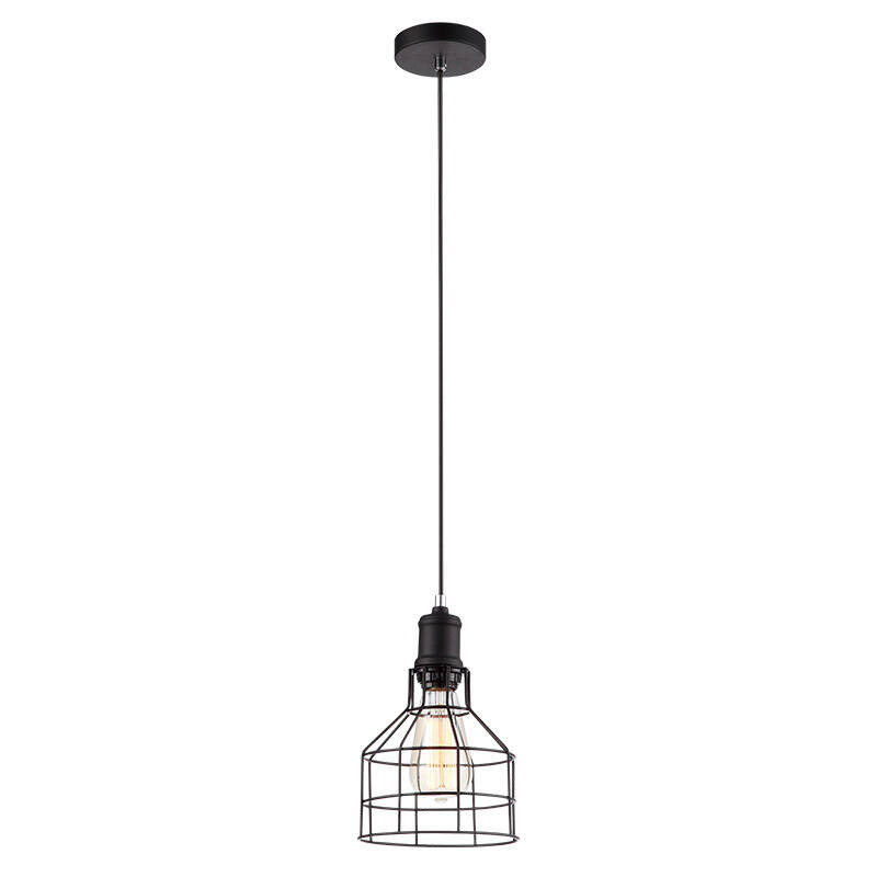 Italux lampa wiszaca Synthia MDM2266-1 czarna 16cm