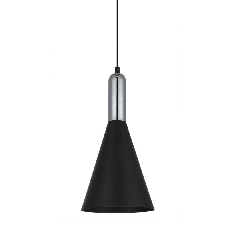 Italux lampa wisząca Khaleo MDM-3030/1 BK+CR czarny 19cm