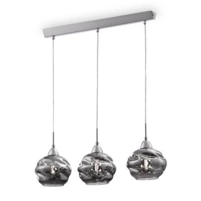 Maytoni Haze P244-PL-03-N lampa wisząca nikiel 3xE14 40W 60 cm