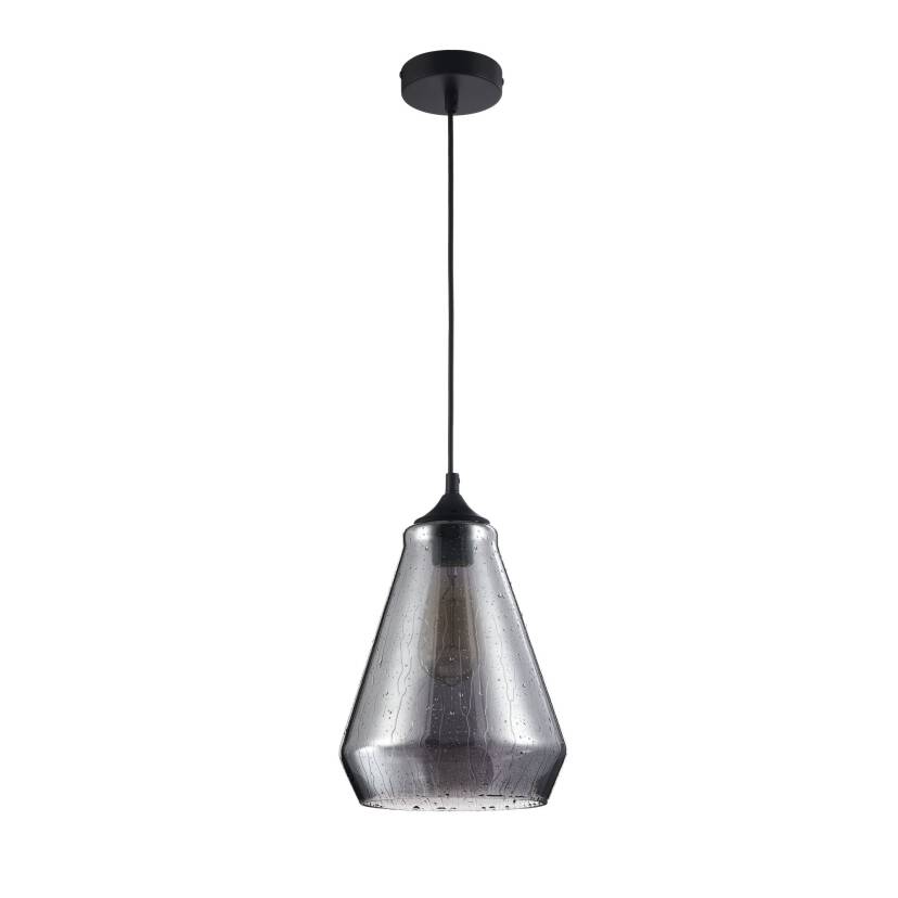 Maytoni Bergen T314-01-B lampa wisząca czarna 1xE27 60W 21cm