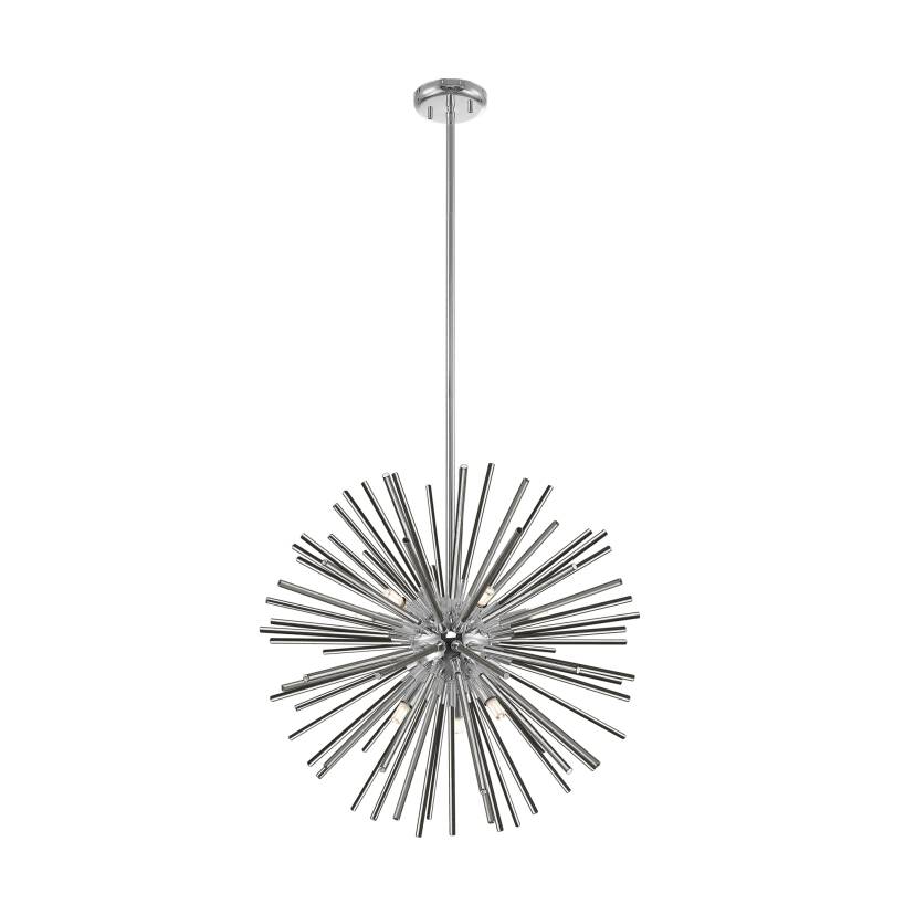 Zuma Line P0491-09F-F4AN URCHIN lampa wisząca srebrny 9xG9 42W 60,2cm