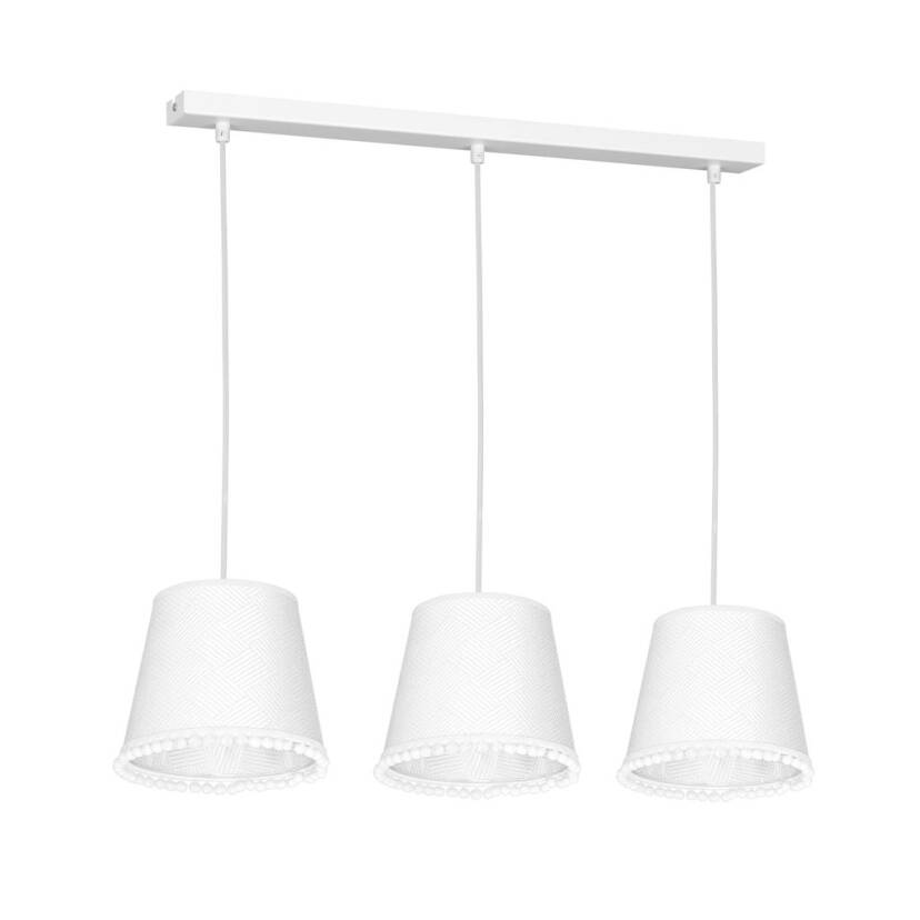 Milagro DAISY WHITE MLP5598 lampa wisząca 3xE27 60cm