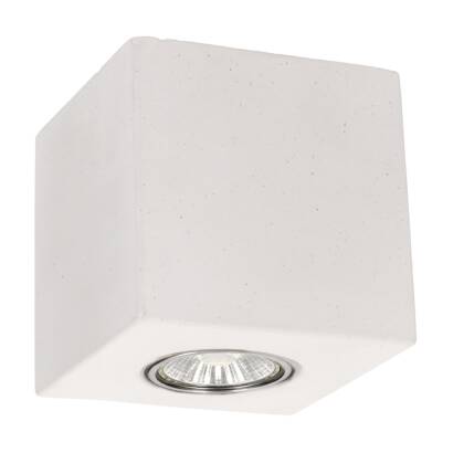 Spot Light 2076137 Concrete Dream Square oprawa natynkowa beton biały 1xGU10 Max.6W IP20 10cm 