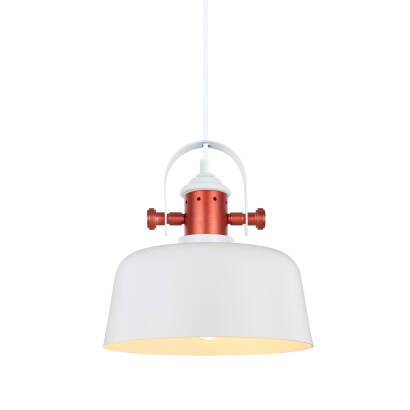 Italux lampa wisząca Elysia MDM-2990/1 W biała 25cm