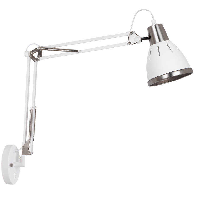 Italux kinkiet lampa ścienna Vera MB-HN5069 WH+S.NICK biały 