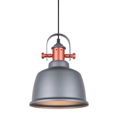 Italux lampa wisząca Treppo MDM-2987/1 GR szara 22,5cm