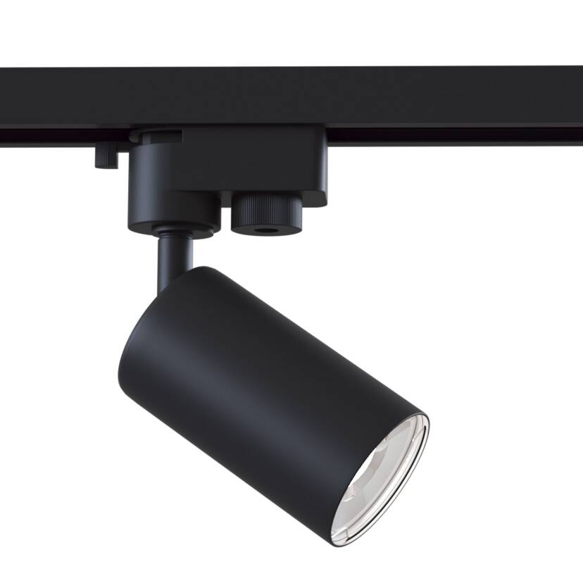 Maytoni Track lamps TR002-1-GU10-B oprawa oświetleniowa do systemu szynowego aluminium czarna GU10 1x50W 5,4cm