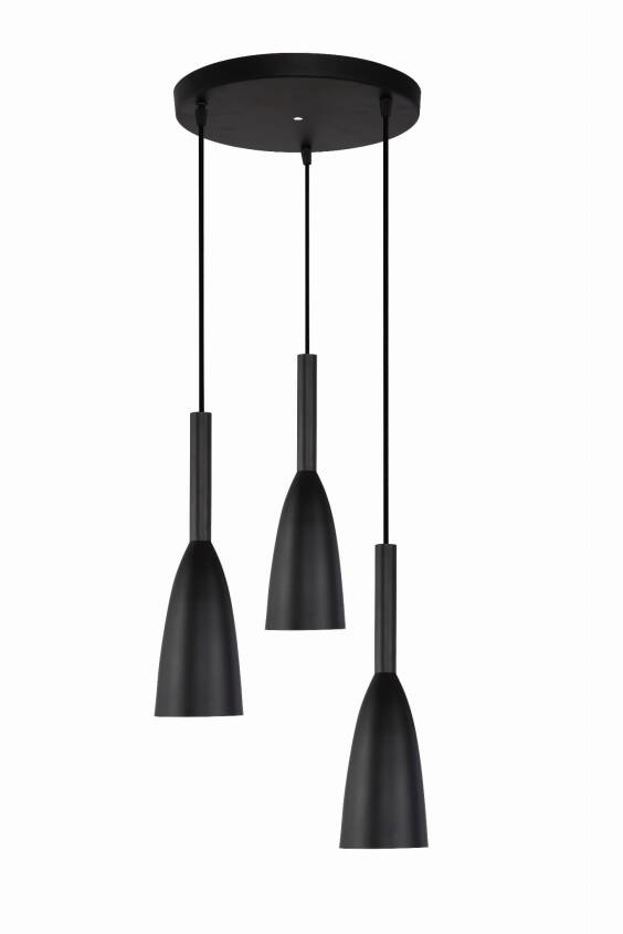 Light Prestige Solin 3 LP-181/3P BK lampa wisząca czarna 3x60W E27 100cm