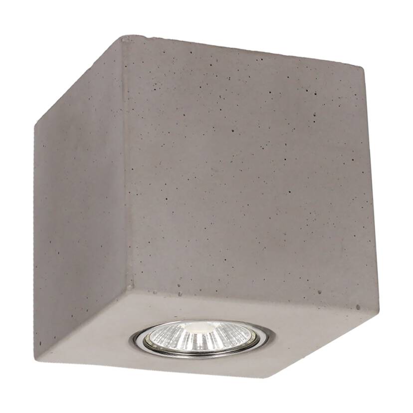 Spot Light 2076136 Concretedream Square oprawa natynkowa beton 1xGU10 6W IP20 10cm