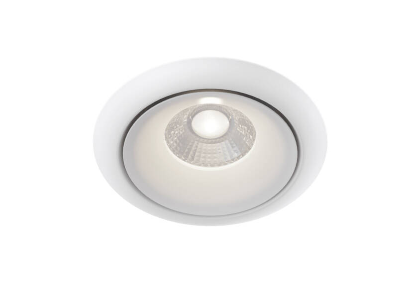 Maytoni Yin DL031-2-L8W oprawa do wbudowania wpuszczana biała LED 8W 9,8cm